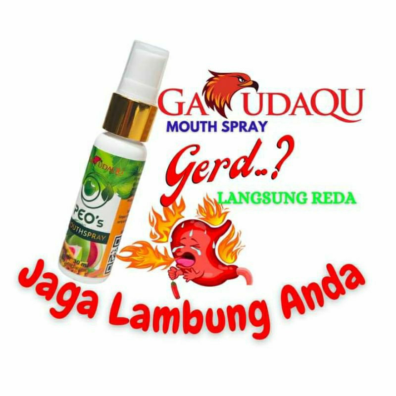 Ekstrak Kulit Jeruk Bali GARUDAQU MOUTH SPRAY GL Aman POM RI 30 ml