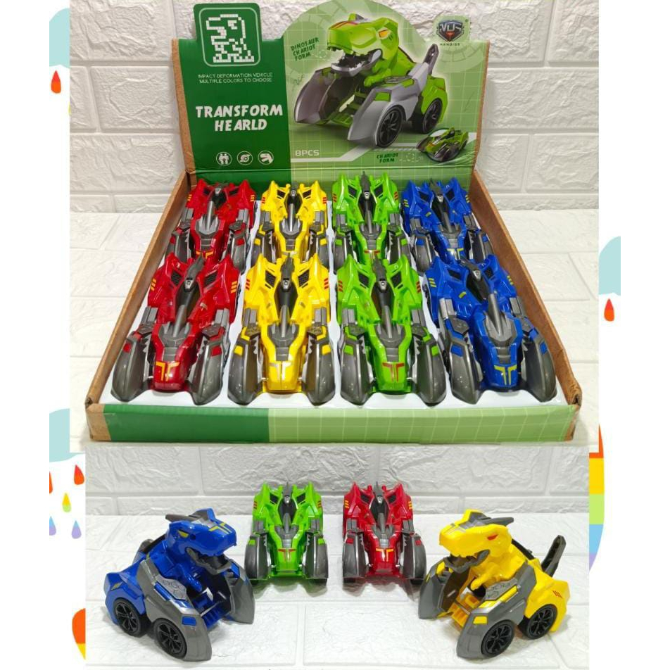 MAINAN MOBIL DEFORMATION VEHICLE [ DINOSAUR ] MY 688-11