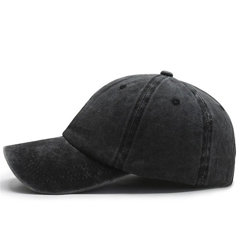 Topi Baseball PLAIN Wash Vintage Import Premium Quality Casual Sporty Distro Vintage Style Olahraga Pria Wanita