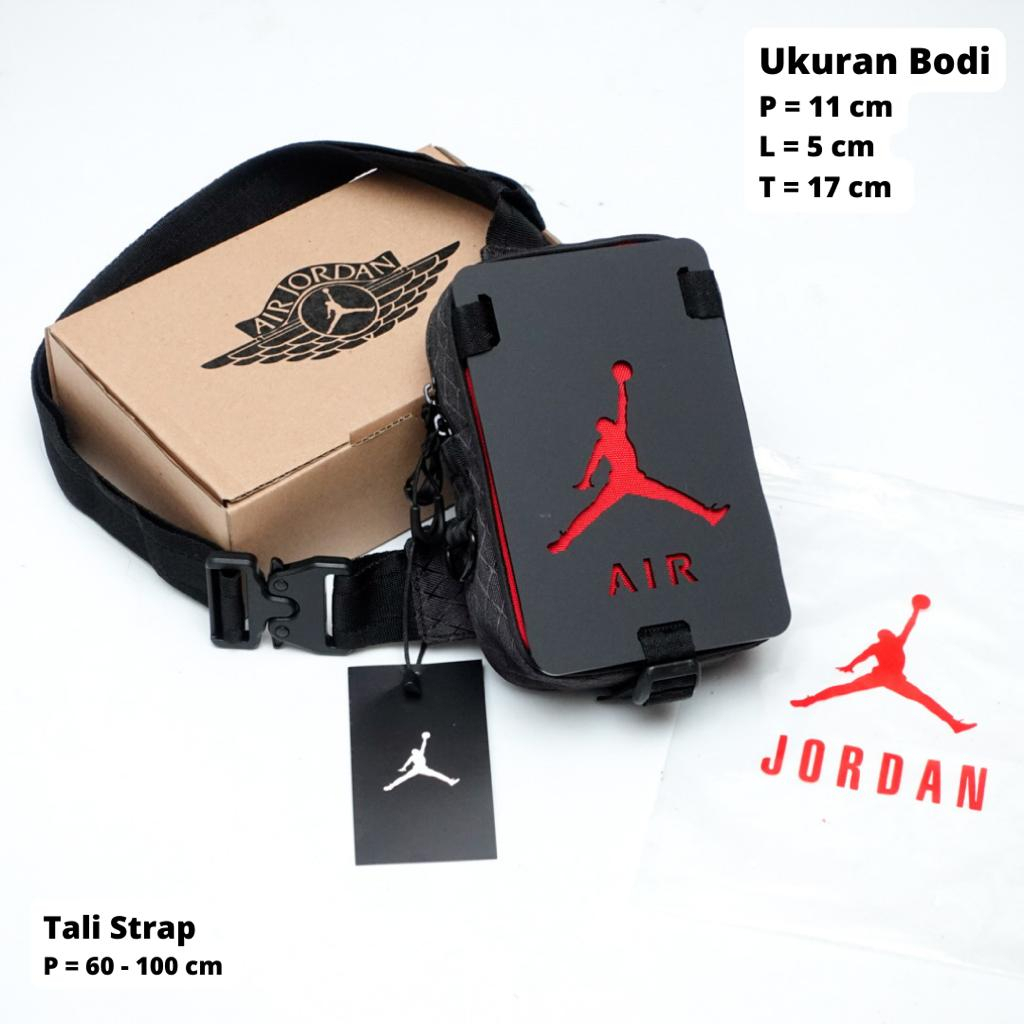 Slingbag Air Jordan Akrilik Import Original With Box