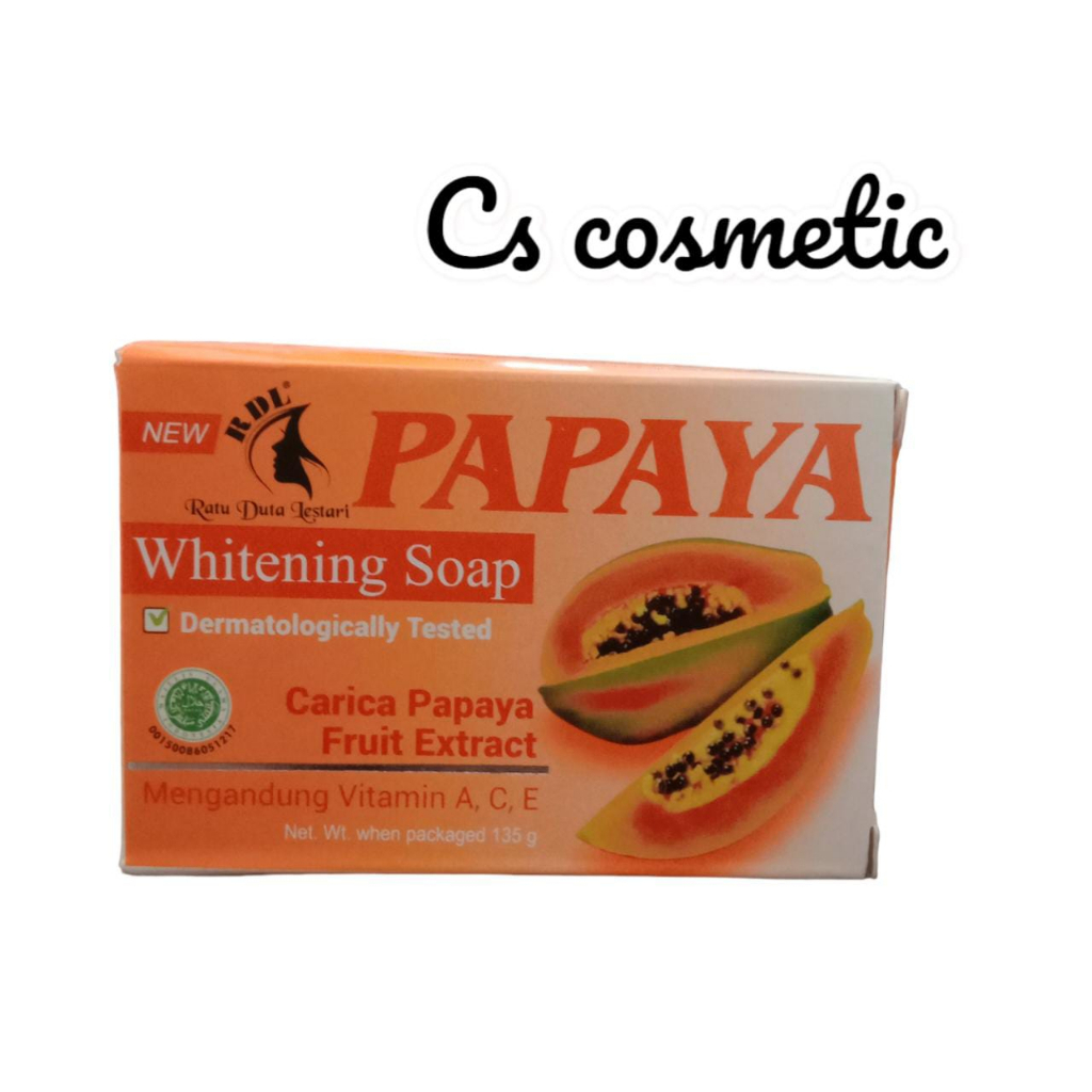 SARI RDL Papaya Whitening Soap  | Sabun Pepaya RDL