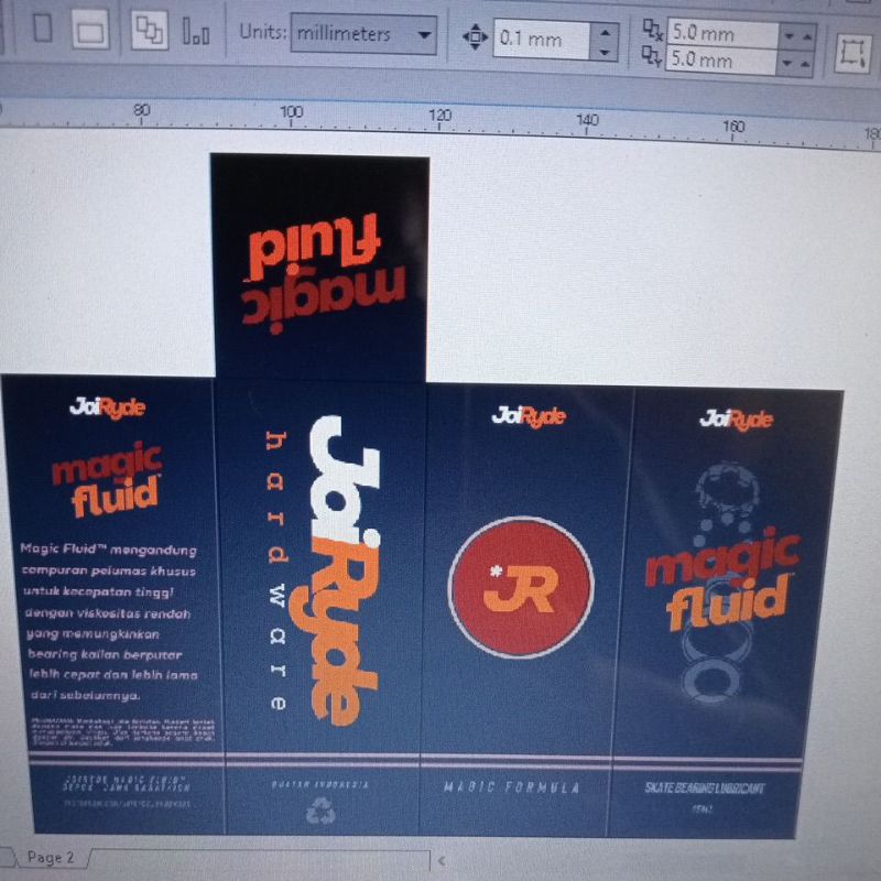 

Cetak Custom unit box botol tetes 3x3x7 cm