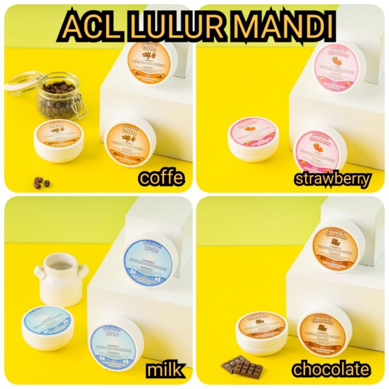 lulur bodyscrub BPOM / body scrub tradisional lulur badan salon ACL