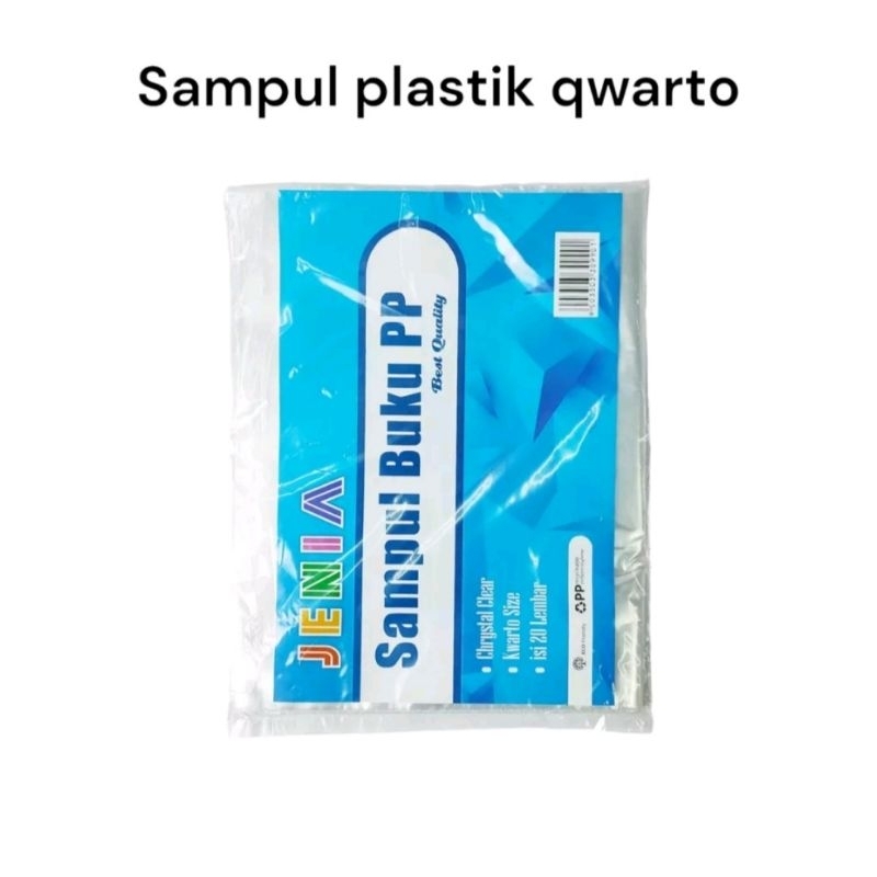 

Sampul Palstik Buku Biasa / kwarto JENIA ( 20 Lembar )