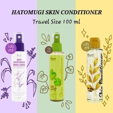 ⭐️ Jendela Kosmetik ⭐️ Autumn Skin Conditioner With Hatomugi Extract 100 ML TRAVEL SIZE / Toner Hatomugi / Toner Wajah / Toner Badan / White Hatomugi 100 ml / Centella 100 ml / Gold Hatomugi 100 ml