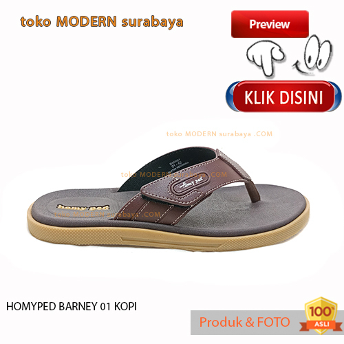 Sandal jepit sendal japit pria sandal casual cowok HOMYPED BARNEY 01