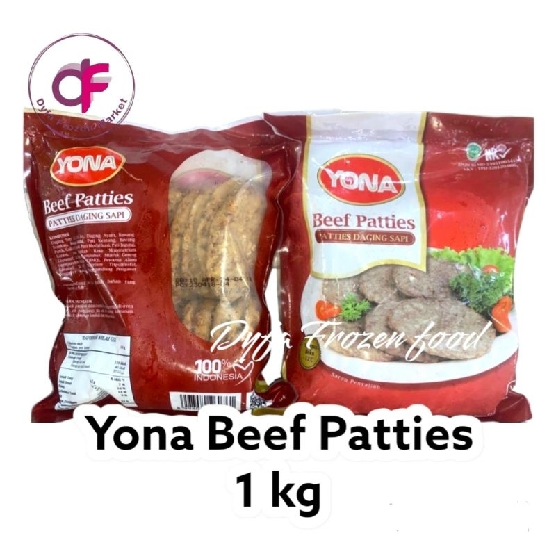 

Yona Beef Patties 1 kg