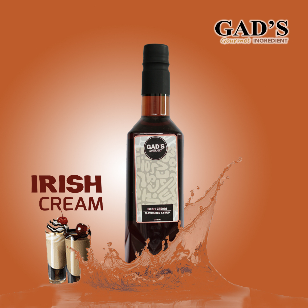 

Syrup Irish Cream Gad's Gourmet 750ml