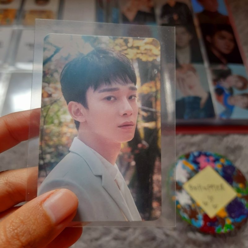 READYSTOCK | EXO CHEN THE ELYXION HAND WARMER PHOTOCARD OFFICIAL