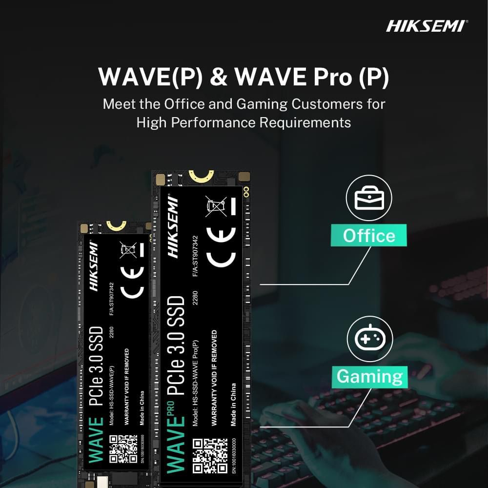 SSD HIKSEMI WAVE Pro PCIe Gen3x4 NVME 512GB | HS-SSD-WAVE Pro(P) 512G