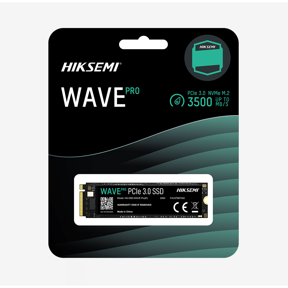 SSD HIKSEMI WAVE Pro PCIe Gen3x4 NVME 512GB | HS-SSD-WAVE Pro(P) 512G