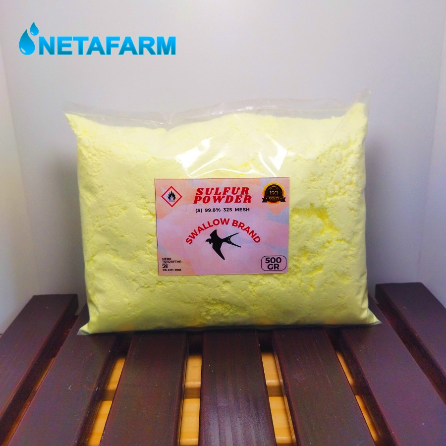 Belerang Bubuk Halus Sulfur Powder Belerang Sulfur 99,8% - 1kg