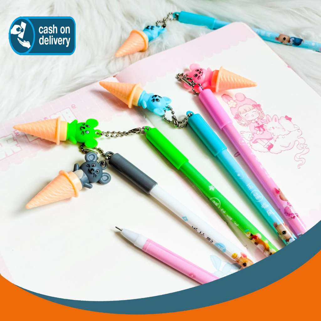 

PULPEN GANTUNGAN ICE CREAM HAMSTER PEN GANTUNGAN ALAT TULIS BOLPOIN UNIK IMUT MURAH PEN GEL KARAKTER LUCU MURAH PENA