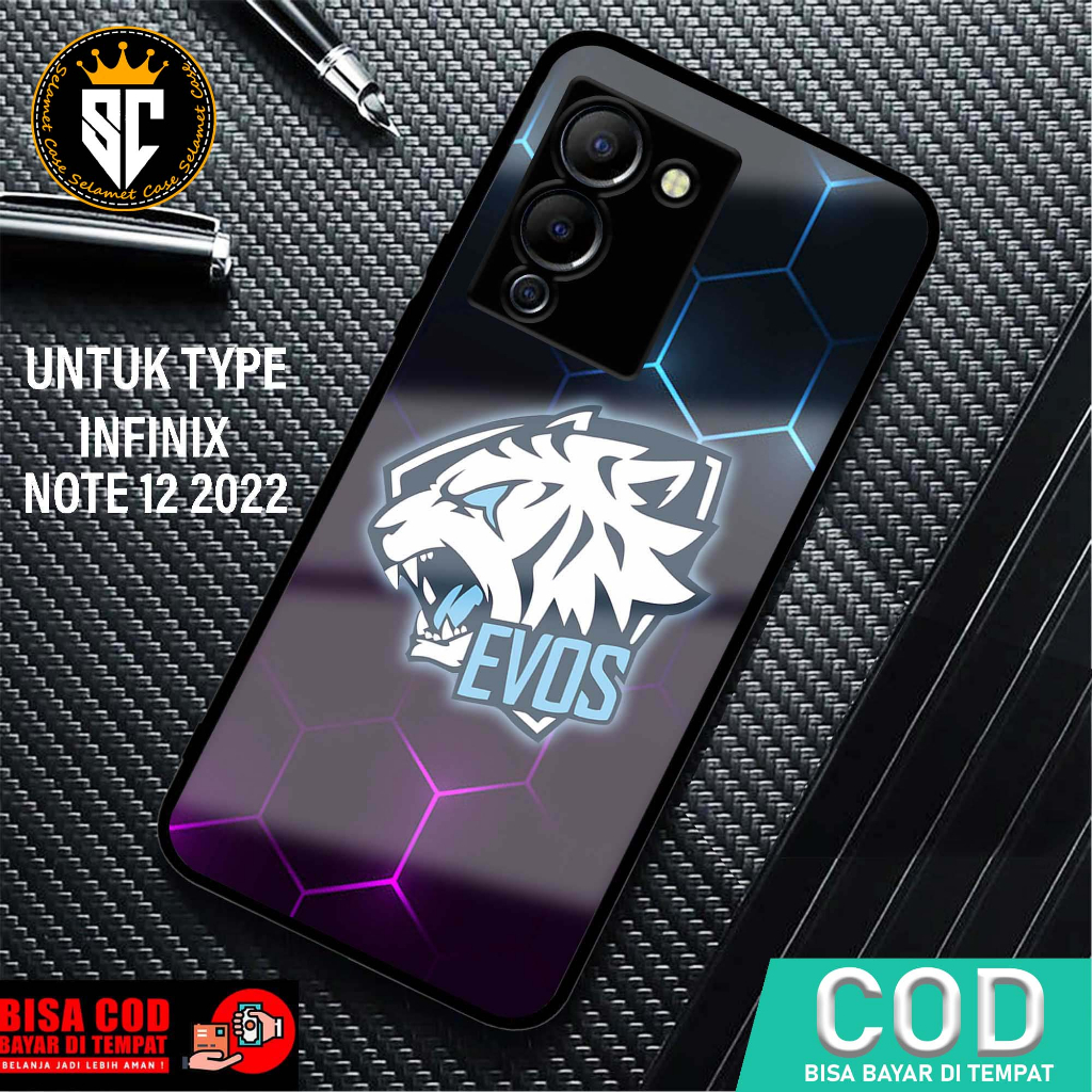 Case Infinix Note 12 2022 Selamet Case [EVOS] Fashion Case hp Infinix - Casing hp Infinix - Silikon 