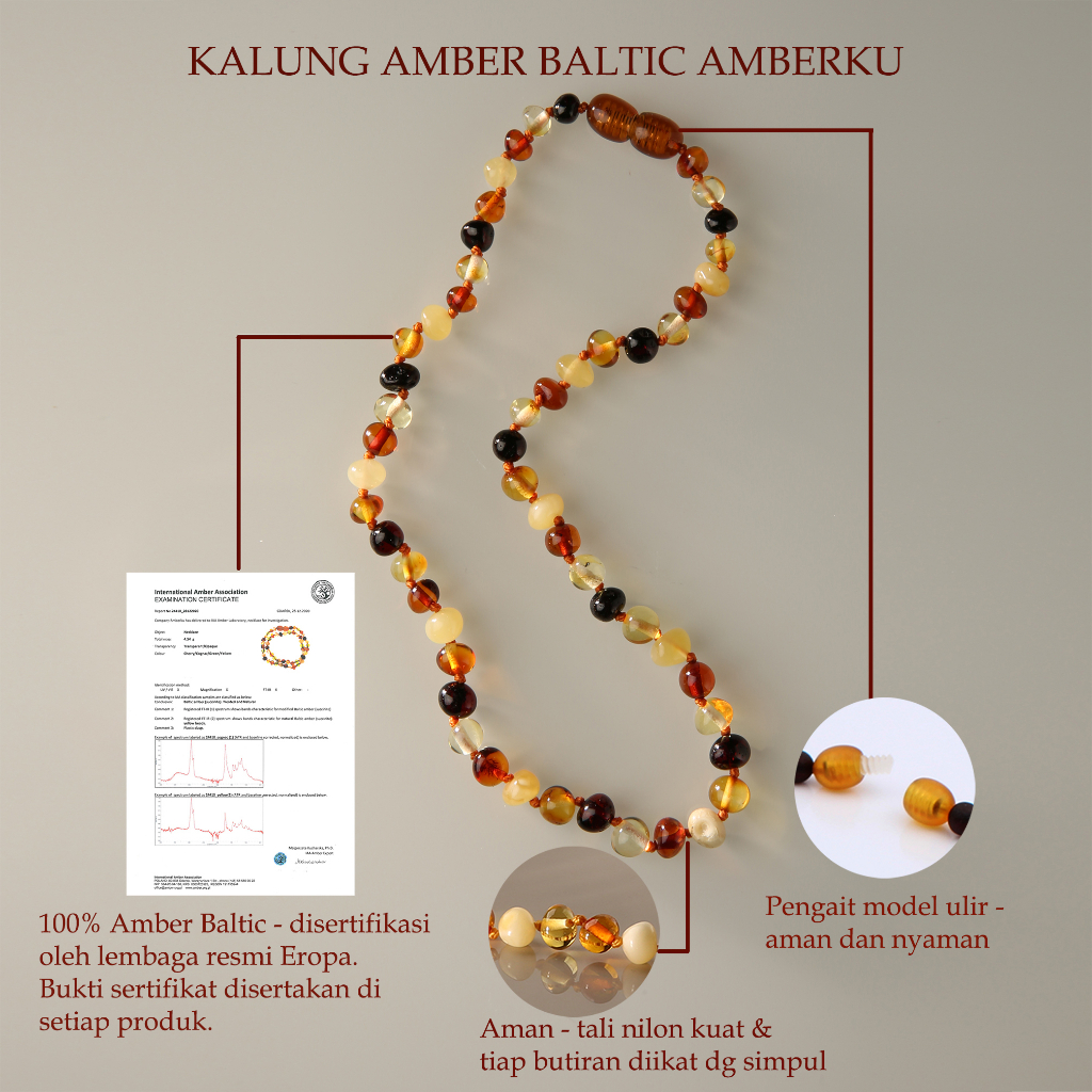 AMBERKU Kalung Amber Ameena