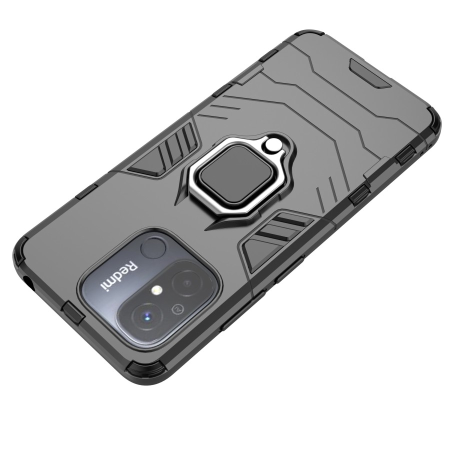 REDMI 12C CASE HYBRID RING PANTHER COVER ARMOR TPU SOFTCASE