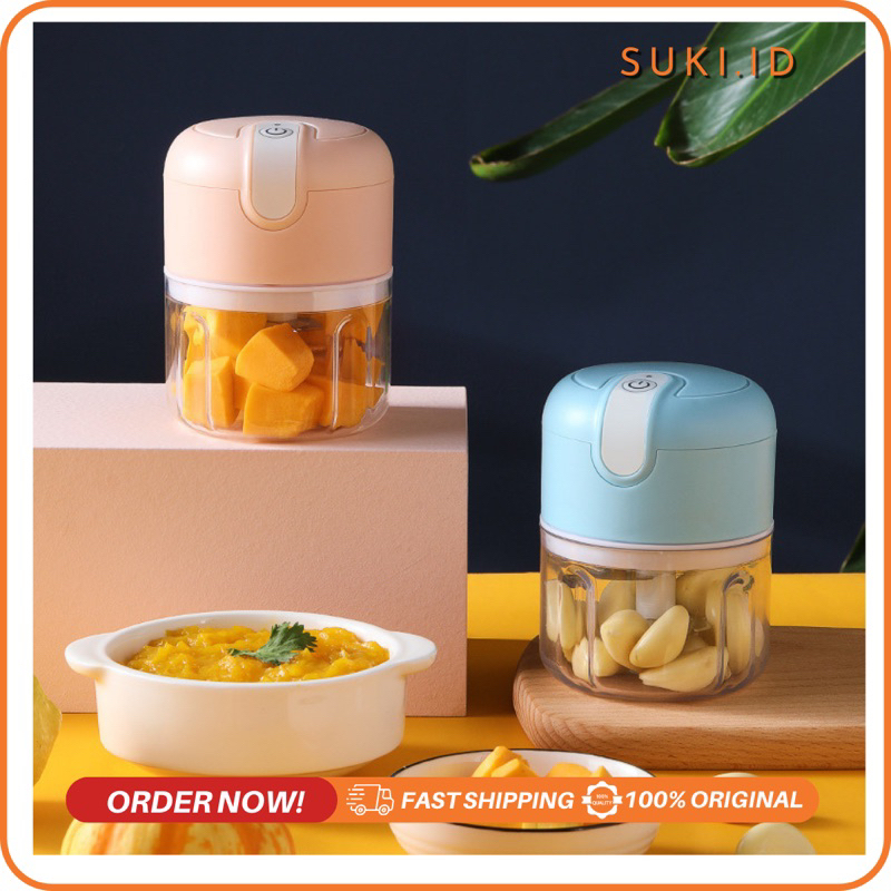 Blender Mini Portable Listrik Blender Daging Portable / Blender Bumbu Dapur Praktis chopper mini USB