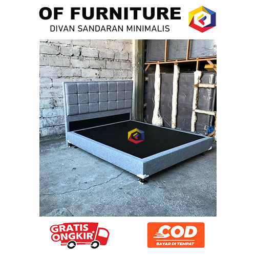 Divan sandaran oscar bludru midili daphnie 90x200 120x200 140x200 160x200 180x200 200x200