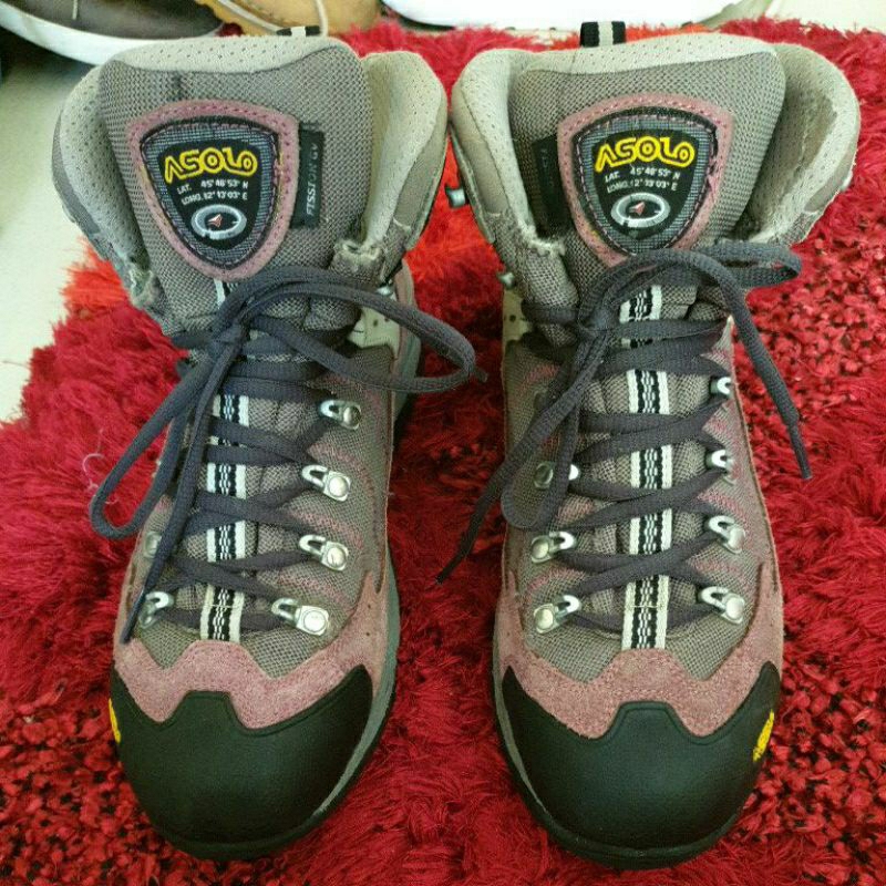 sepatu outdoor hiking ASOLO FISSION GV LADY,S size 38,5 insole 25 ORIGINAL