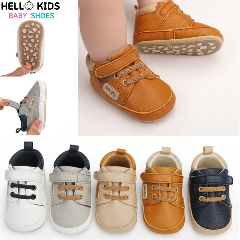 Sepatu Bayi Laki laki 3-12 Bulan Sepatu Prewalker Bayi Laki laki 3 6 12 14 Bulan HK016