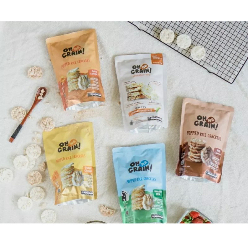 

OH MA GRAIN!! Keripik Beras - Cemilan Sehat