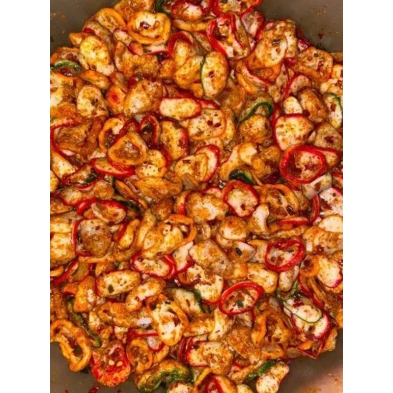

seblak krupuk bawang bantet extra pedas daun jeruk murah
