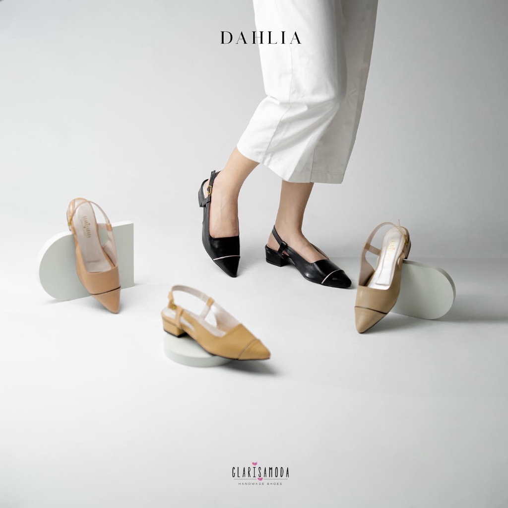 GLARISAMODA Dahlia heels 3cm / heels wanita / heels pesta / heels nyaman empuk / sepatu kerja sepatu wanita