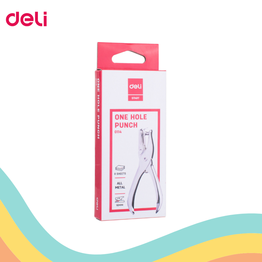 

PERFORATOR DELI ONE HOLE E-0114 (1 PCS)