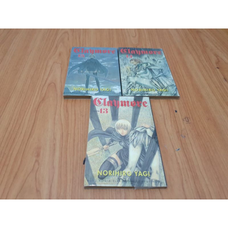 KOMIK CLAYMORE LENGKAP ECERAN