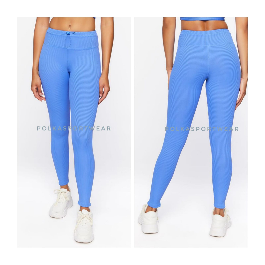 F*21 LP RIBBED TOGGLE DRAWSTRING - LEGGING WANITA