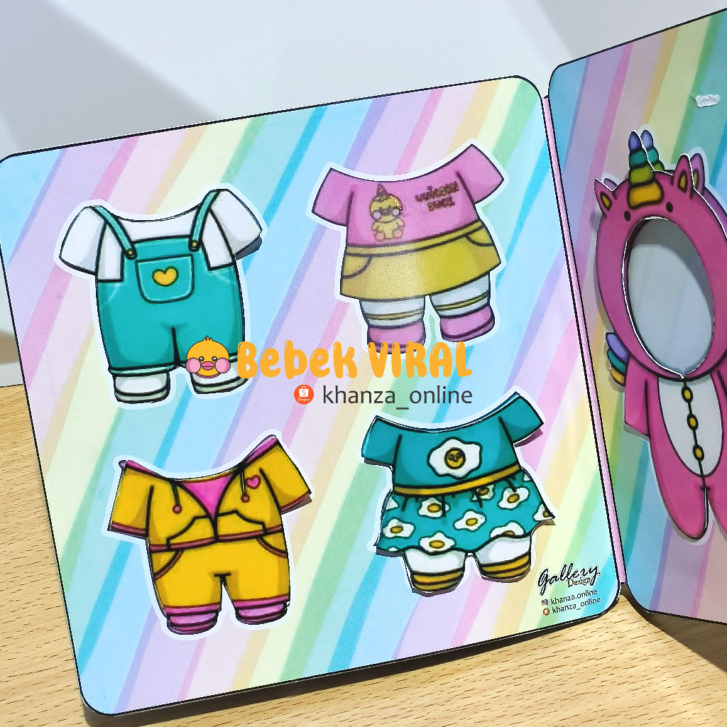 New Product - BEBEK VIRAL Doll Quite Book Mainan edukatif anak terbaru SUDAH DI LAMINASI ANTI AIR