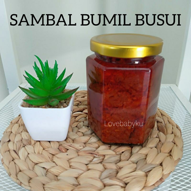 SAMBAL TERASI SAMBAL CUMI 300ml KHUSUS BUMIL BUSUI