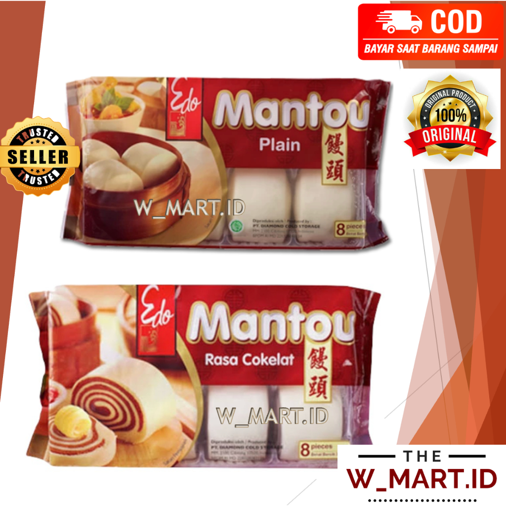 

EDO MANTAO PLAIN COKLAT CHOCOLATE FROZEN