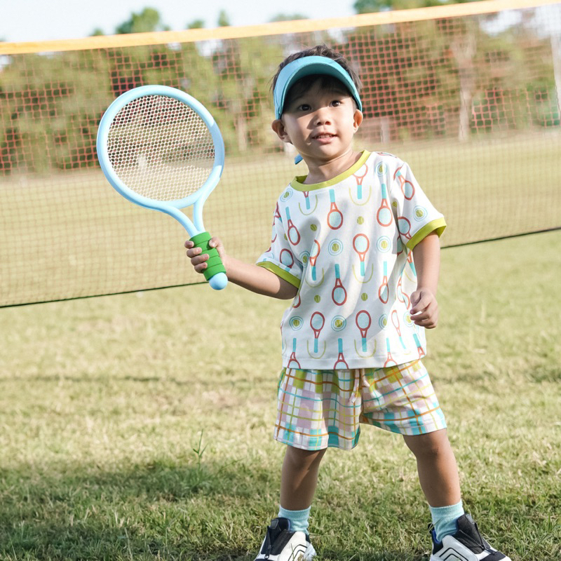 Bambini y Madre Net Shorts