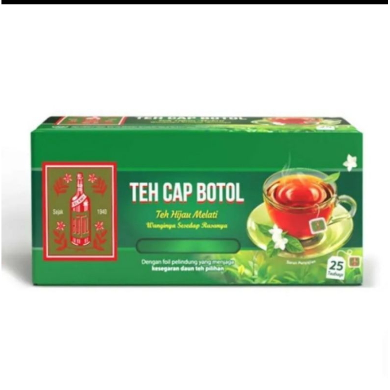 

teh cap botol melati 25s