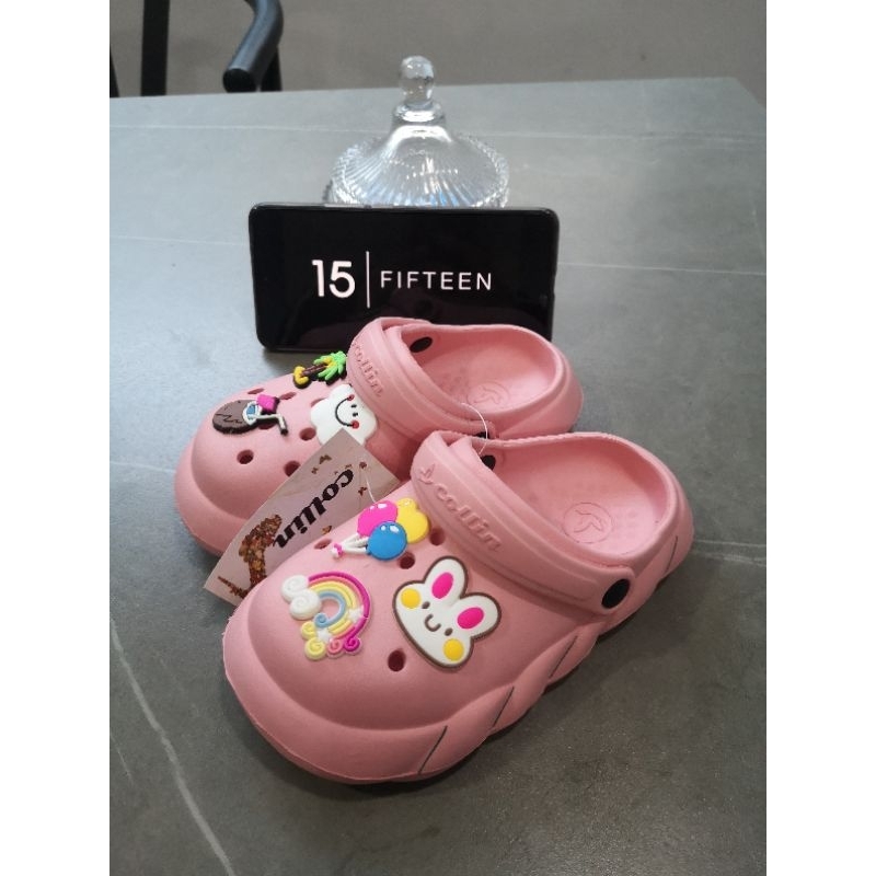 NEW ! ! BIG SALE！！Size：18-29 Sandal Sendal Anak Perempuan Usia 0- 4 Tahun RABBIT Bahan Eva Karet / BABY GIRL 6130-3