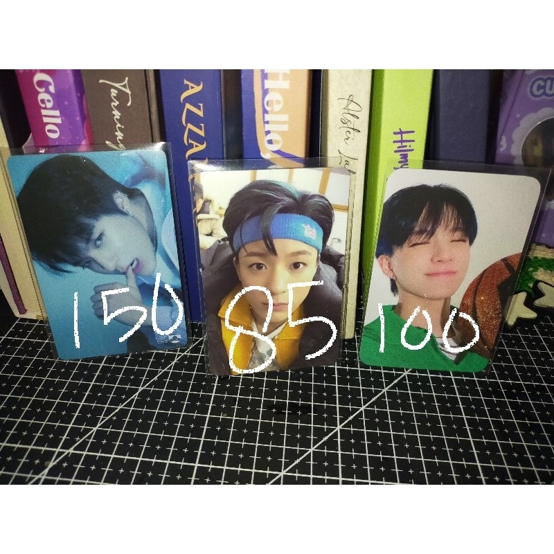 wts jeno mfal cilik, jeno merem acrylic md beatbox, jeno cashbee go 2018 tinta biru gigit jempol