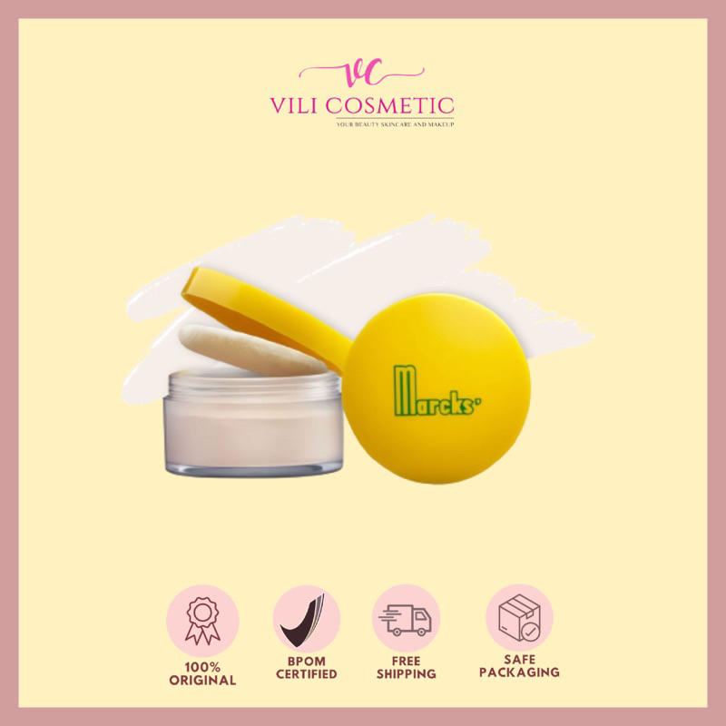 MARCKS Bedak Tabur Kaca