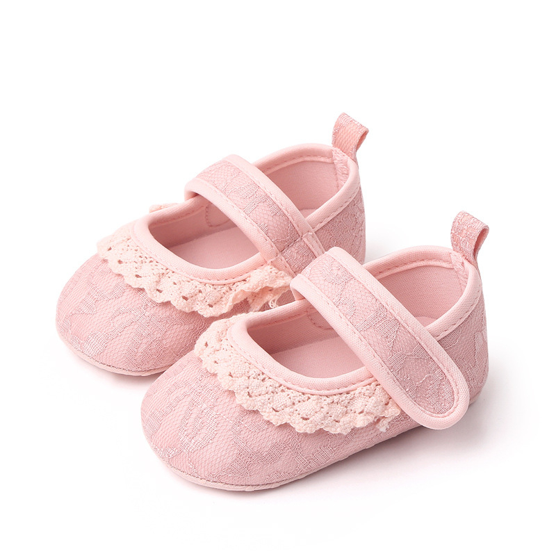 babyfit [0-1thn] LACES BROKAT sepatu prewalker anak beby girl import mb-0718r