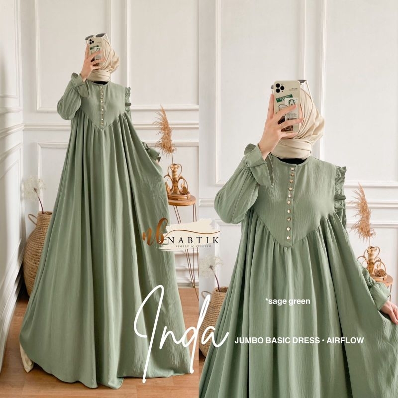INDA JUMBO DRESS MAXY LD 125 by NABTIK