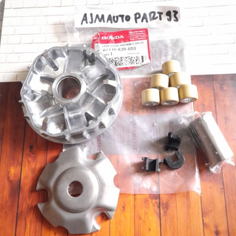 RUMAH ROLLER ASSY RUMAH ROLLER KUMPIT VARIO 125 OLD VARIO 150 OLD LAMA AHM KODE KZR