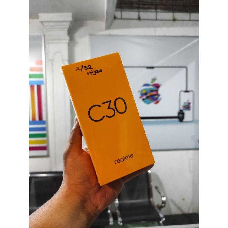 REALME C30 2/32RAM 2GB ROM 32GB GARANSI RESMI REALME INDONESIAready