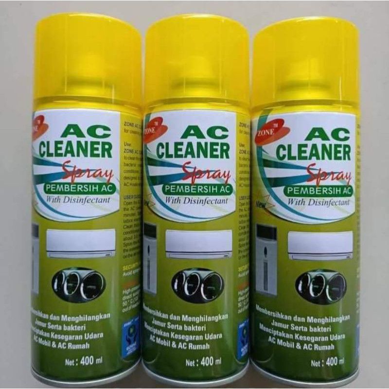 Foam Pembersih AC Mobil Rumah Kaset Evapator Cleaner Spray Air Conditioner 500ml MURAH EKONOMIS