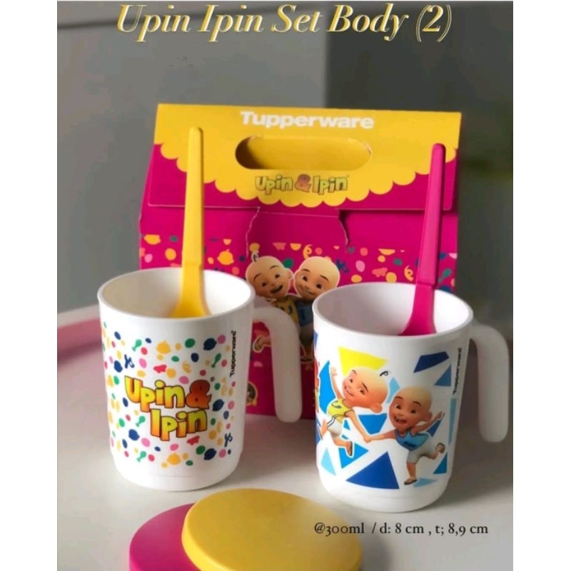 Upin Ipin Mug Tupperware