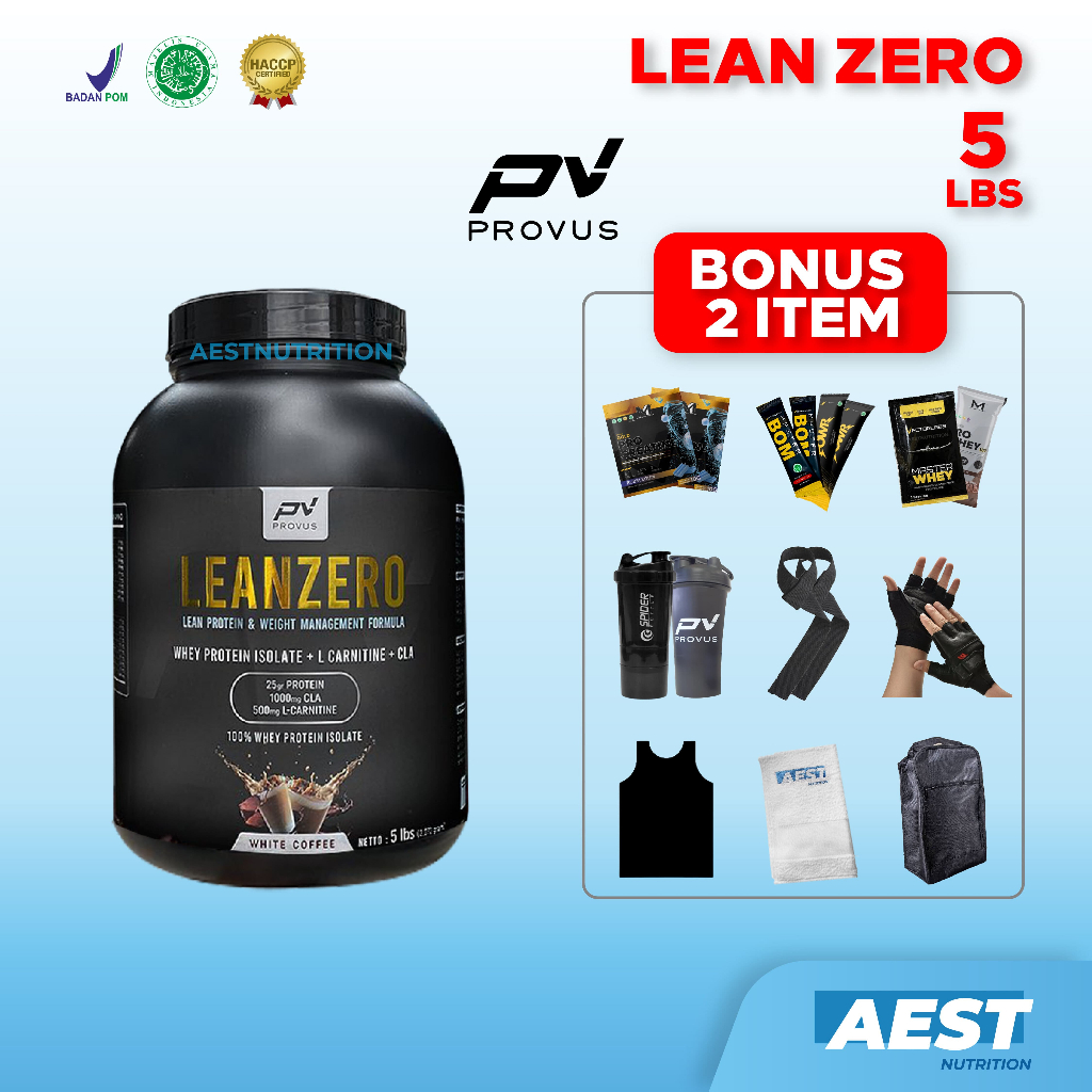 Provus Lean Zero 5 lbs Susu Whey Protein Isolate + Fat Burner