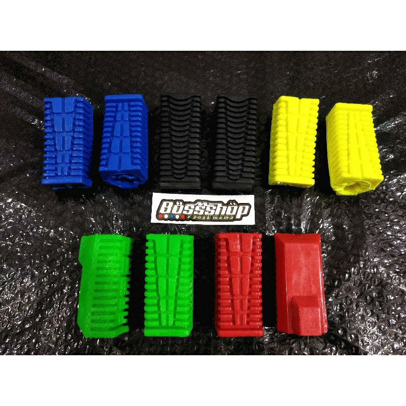 Step depan Motor - Karet Step Depan BHT Warna All Motor Jupiter/Vega/F1ZR/Supra/Revo DLL