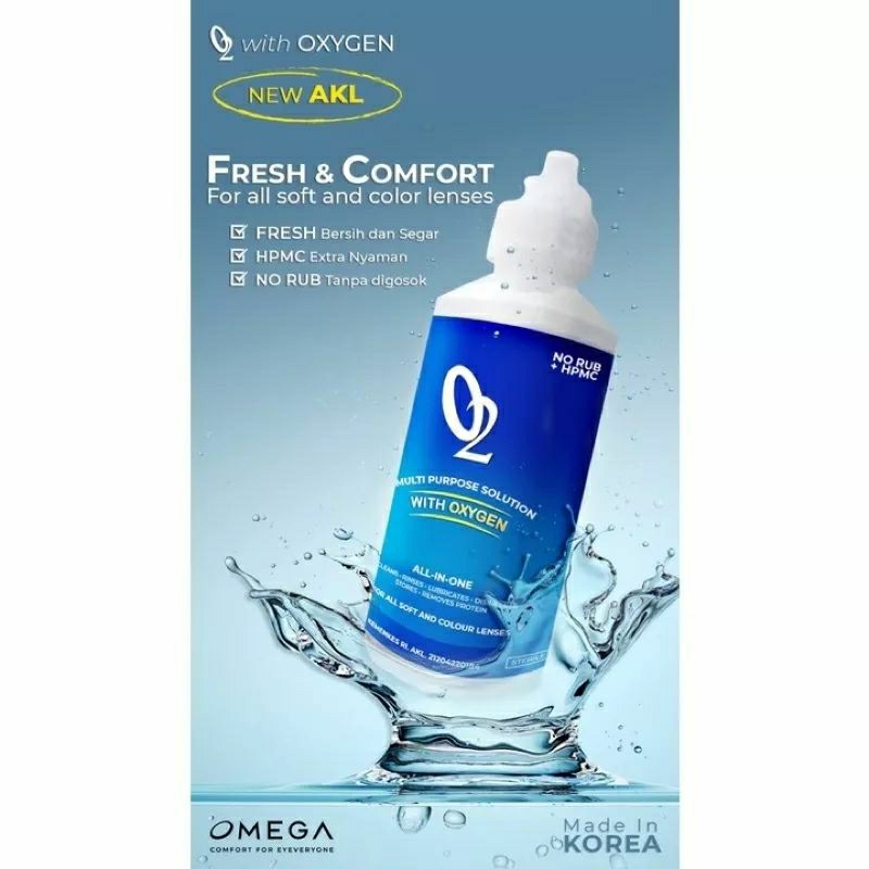 Cairan Softlens O2 Oxygen by Omega