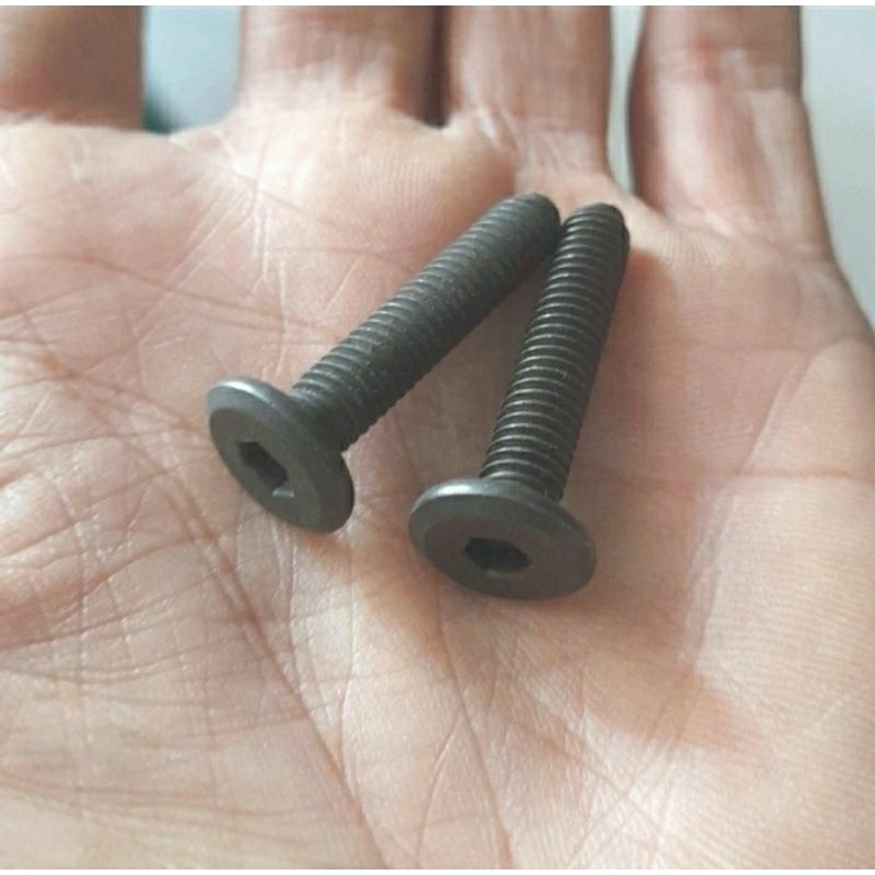 Baut JCBC + m6×30 Knock down hitam