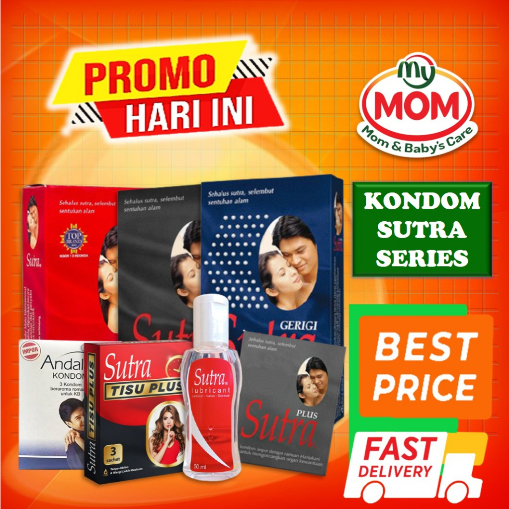 [BPOM] Kondom Sutra OK Isi 12 Pcs / Kondom Sutra Hitam / Sutra Kondom Import / MY MOM