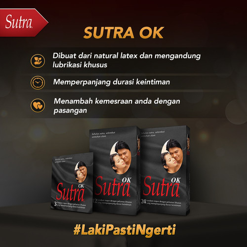 [BPOM] Kondom Sutra OK / Kondom Sutra Hitam / Sutra Kondom Import / MY MOM